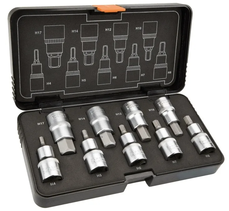 Set imbus ključeva 9 kom 1/2" dužina 55 mm