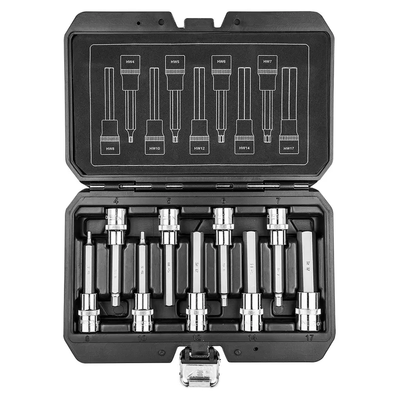 Set imbus ključeva 9 kom 1/2" dužina 100 mm
