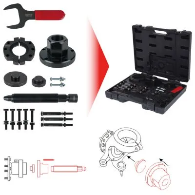 Presa za ležajeve - set 17 kom