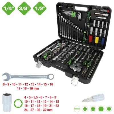 Nastavci, nasadni ključevi set 1/4"