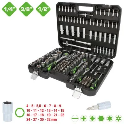 Nastavci, nasadni ključevi set 1/4"
