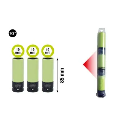 Ključ za alu-felne 1/2" 3 kom