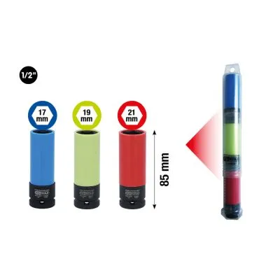 Ključ za alu-felne 1/2" 3 kom