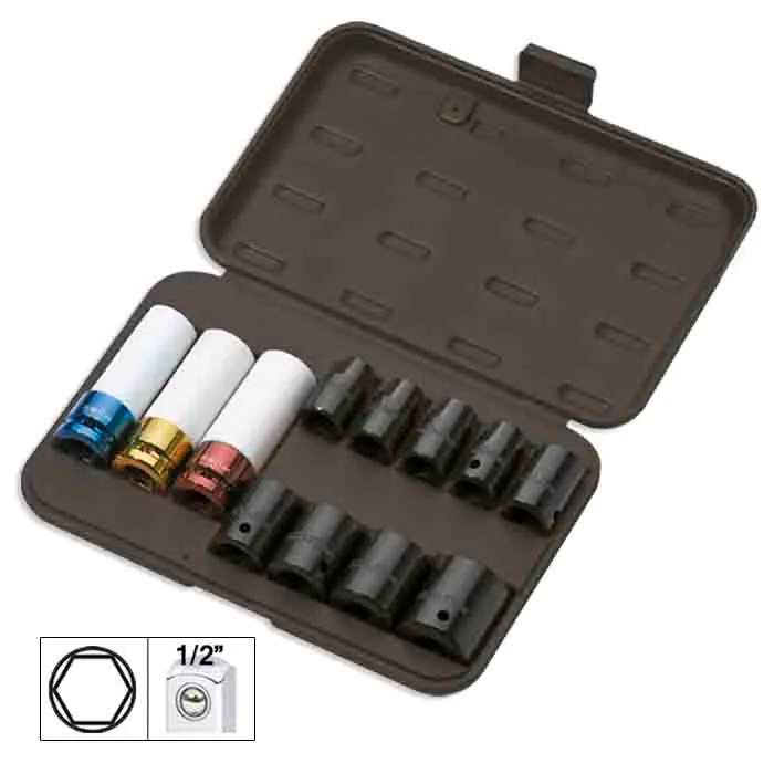 Gedore set 1/2"