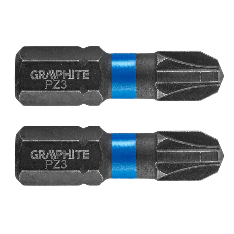 Set bitnih vrhova 2 kom 1/4" PZ3