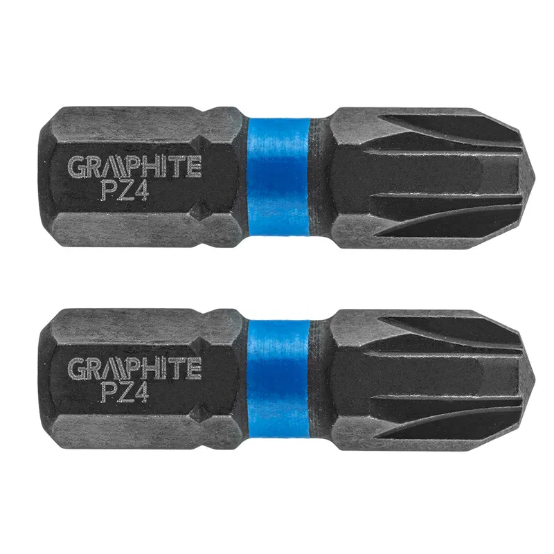 Set bitnih vrhova 2 kom 1/4" PZ4