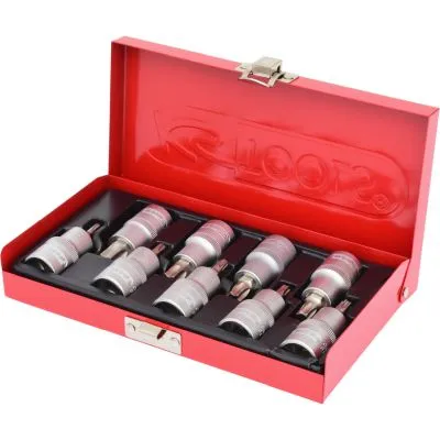 Nastavci, nasadni ključevi set 9 kom 1/2" dužina 55 mm