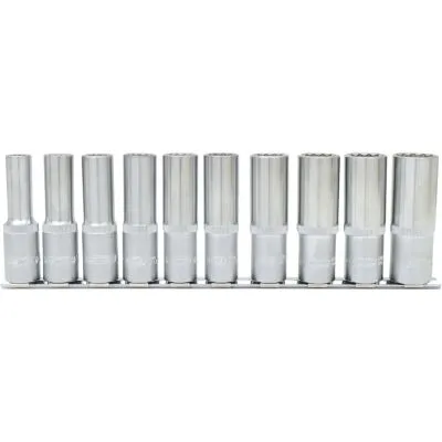 Nastavci, nasadni ključevi set 1/2" 10 kom