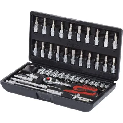 Nastavci, nasadni ključevi set 1/4" 46 kom