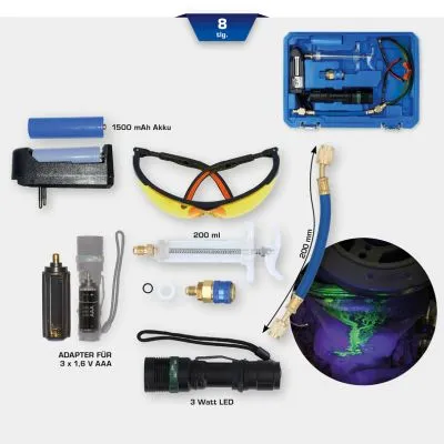 Set Uv lampe za pregled klime 8 kom