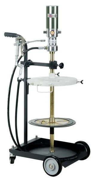 Postaviti za distribuciju masti na cevi 50-60kg, pneumatska pumpa mast s