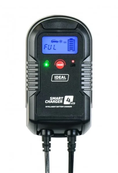 Punjač akumulatora SMART CHARGER 4 LCD, napon punjenja: 6/12 V, struja
