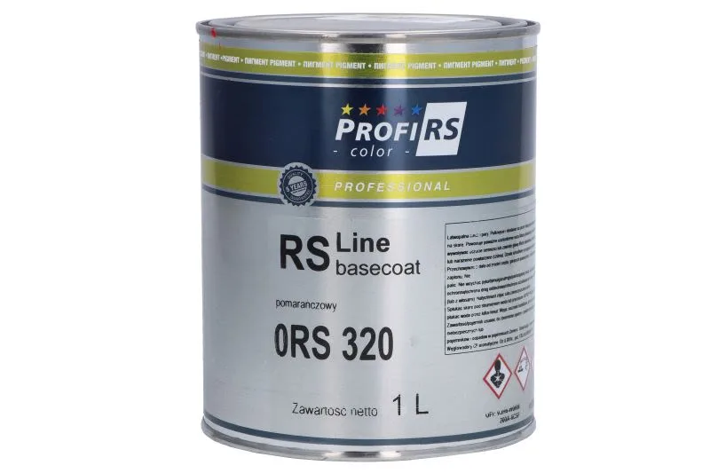 Paint RS LINE (1 l) orange, base, thinner, for body, for renovation