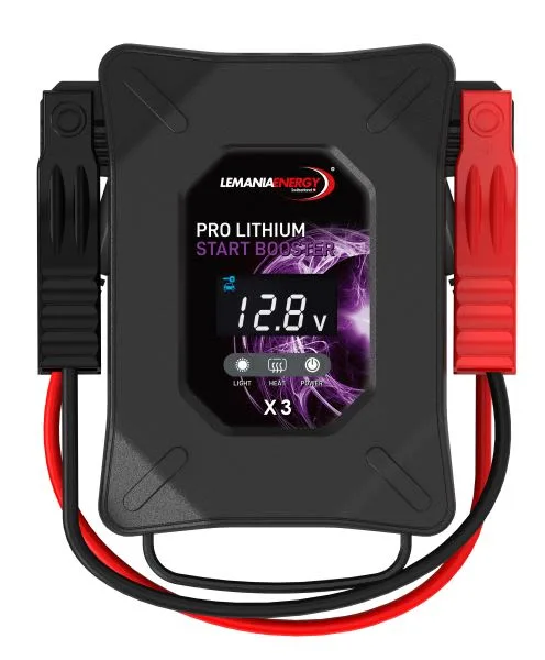 Uređaj za startanje Booster X3 PRO LITHIUM, napon: 12 V, cCA: 1200 A, max