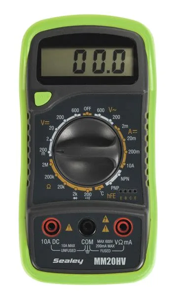 Multimetar MM20HV, Digitalni, broj funkcija:8