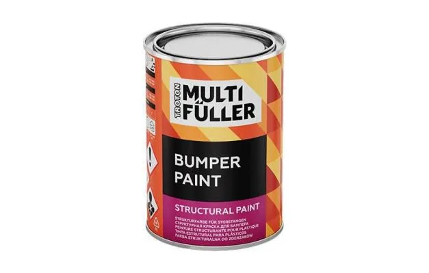 Paint Bumper Paint (0,8 l) black, structural, for bumpers