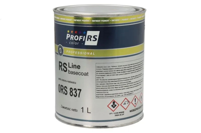 Paint RS LINE (1 l) green-blue/pearl, base, thinner, for body, for renovation