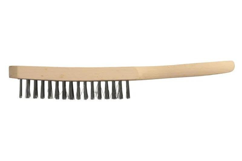 Žičana četka 1 kom., oblik: pravougaoni, ručka: drveni, za površinsko čišćenje