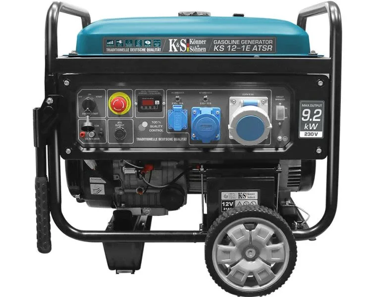 Generator struje tip motora: Benzin 230V, snaga motora 18 KS, najveća snaga