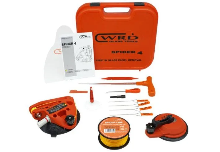 Set of tools set for glass cutting