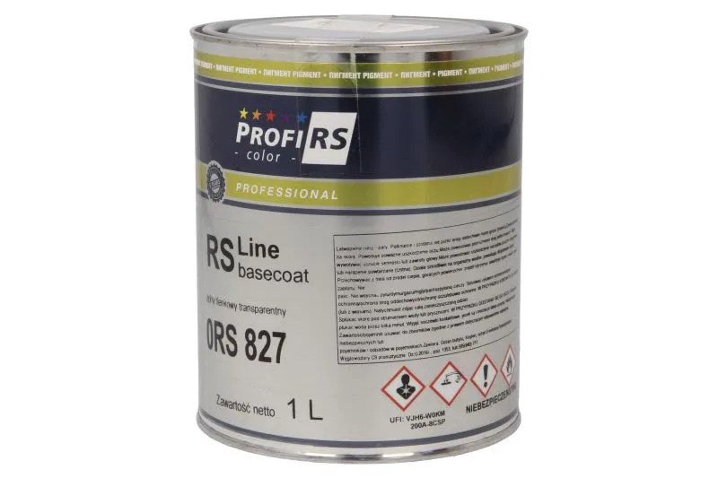 Paint RS LINE (1 l) transparent/yellow oxide, base, thinner, for body, for