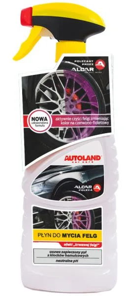 Wheel rim and covers agent 0,75l AUTOLAND, pH neutral, for cleaning, for alloy