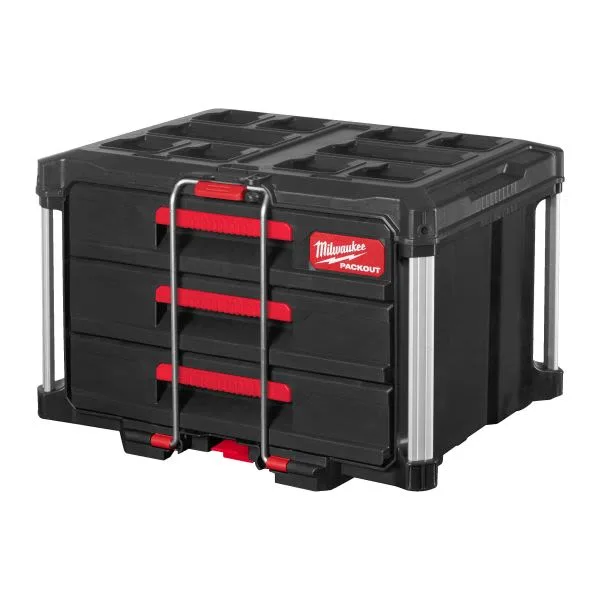 Kofer / Kutija za alat / Organizator, plastika, crna, dimenzije