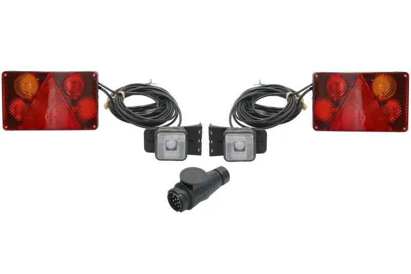 Semi-trailer/Trailer lighting installation (12V, WAŚ, 6,6m lamp type W21)