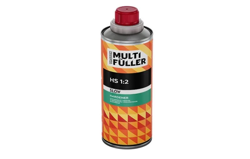 Hardener slow, 0,5l, for transparent paint HS