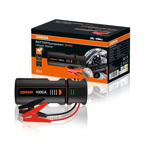 Uređaj za startanje Booster OJS020, napon: 12 V, cCA: 250 A, max. amperi