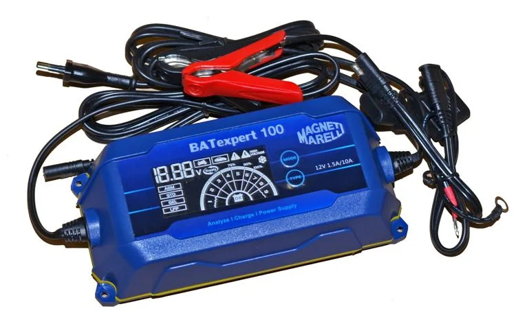 Punjač akumulatora BAT100, napon punjenja: 12 V, struja punjenja: 10A, napon