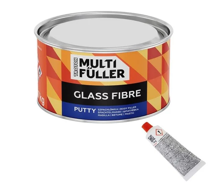 Putty with fiberglass 1,7kg, intended use: aluminium, galvanized metal