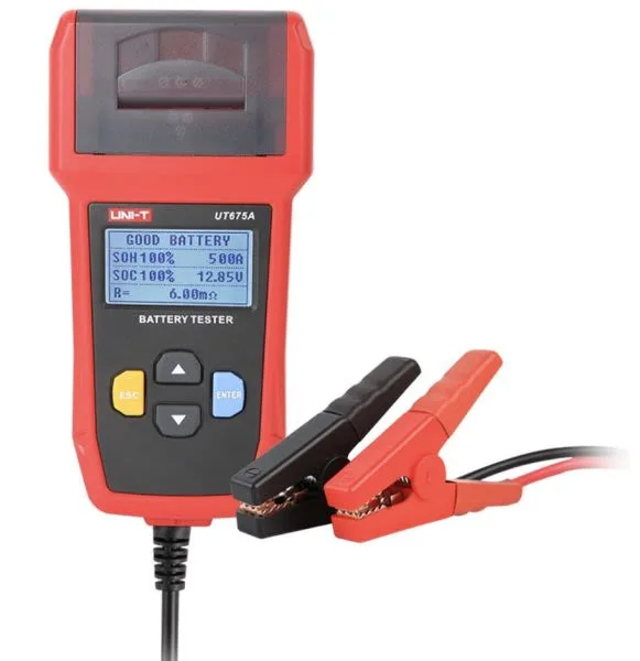 Tester baterija digitlani UNI-T UT675A, 12/24V, 40-2000 EN, vrsta pomoćnog