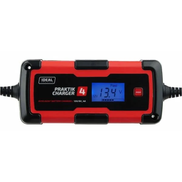 Punjač akumulatora PRAKTIK CHARGER 4 LCD, napon punjenja: 6/12 V, struja