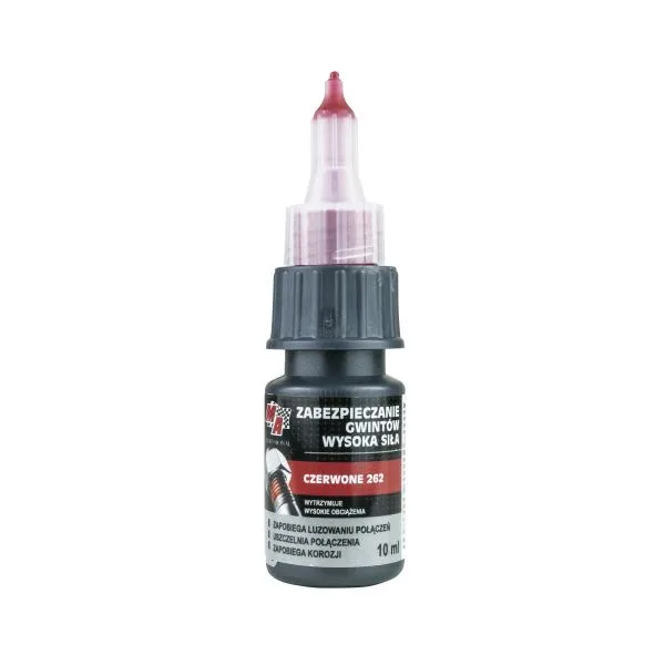 Zaštita navoja, 10ml, crveni, zaštita (prednost): od otkopčavanja