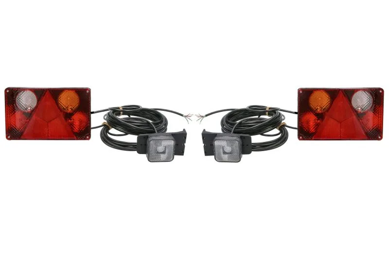 Semi-trailer/Trailer lighting installation (12V, WAŚ, 5,6m lamp type W21)