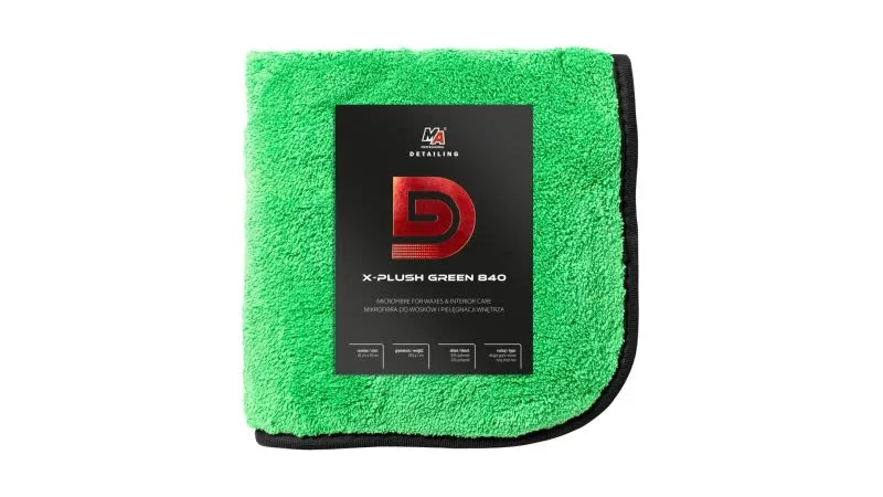 Mikrofibra X-PLUSH GREEN, gramaža materijala: 840g/m², 1 kom. dužina 40 cm x