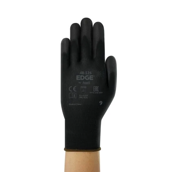 Zaštitne rukavice, kompletiranje, EDGE, (EN) polyester, polyurethane, veličina