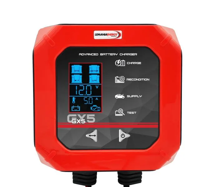 Punjač akumulatora GX5, napon punjenja: 12 V, struja punjenja: 5A, napon: 230V