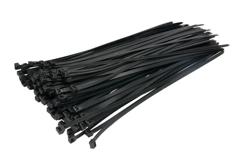 Set plastičnih obujmica (10 0komada, 100 X 2,5 crne) OBUJMICE ZA KABLOVE