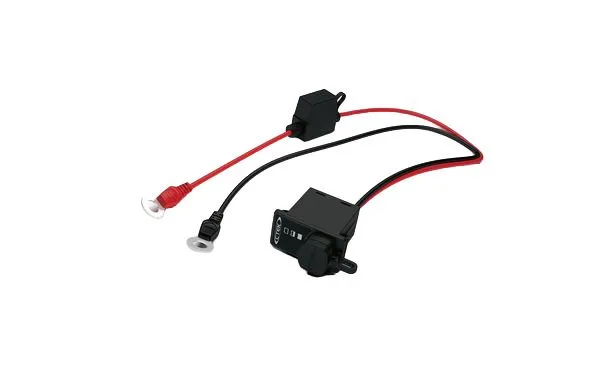 Naponski kabl; terminal:+/- 12V za punjač ; za bateriju MXS 3.8;MXS 5.0, za