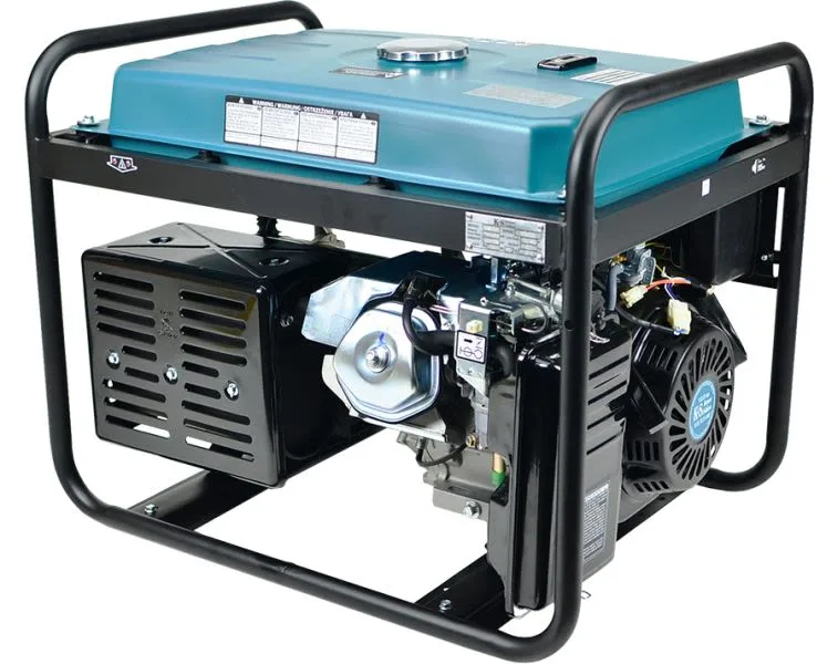 Generator struje tip motora: Benzin 230/400V, snaga motora 18 KS, najveća