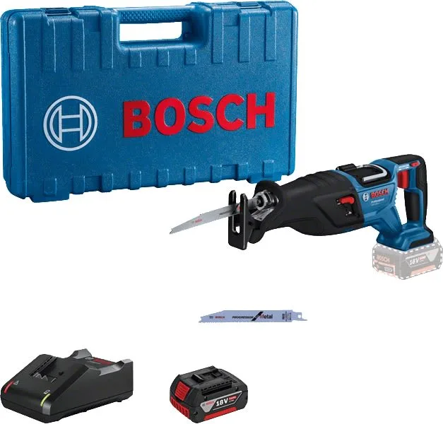 Testera Baterijska testera BOSCH GSA 185-LI, napajanje: na baterije 18V 5Ah, Li-Ion