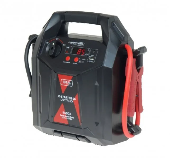 Booster, voltage: 12/24 V, starting current: 6400/3200 A