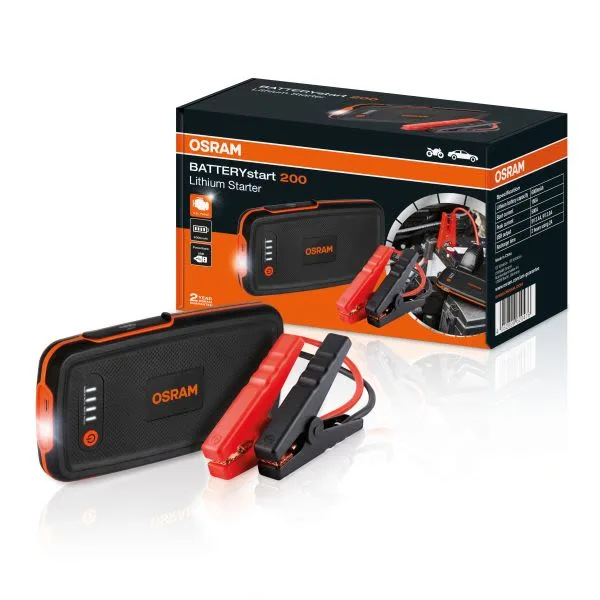 Uređaj za startanje Booster OBSL200, napon: 12 V, cCA: 150 A, max. amperi