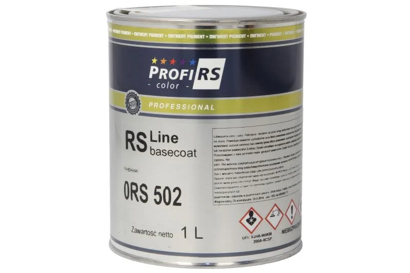 Paint RS LINE (1 l) blue, base, thinner, for body, for renovation, proportions
