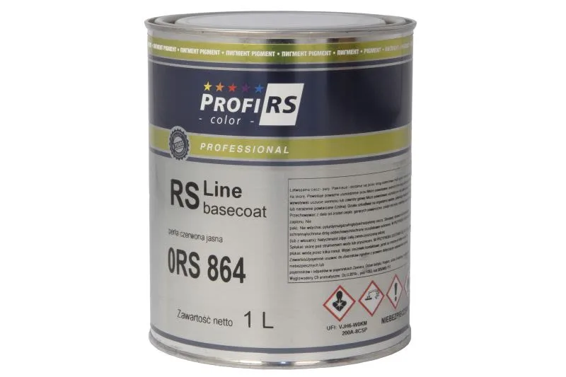Paint RS LINE (1 l) light red/pearl, base, thinner, for body, for renovation