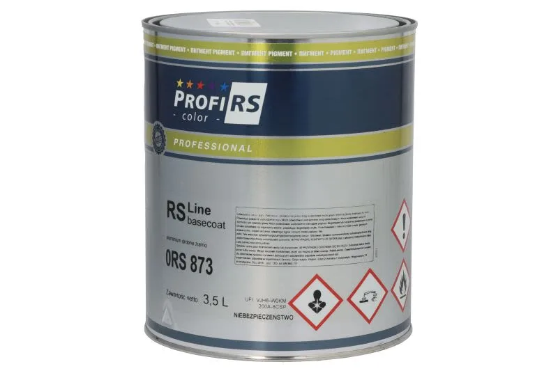 Paint RS LINE (3,5 l) aluminium fine grain, base, thinner, for body, for