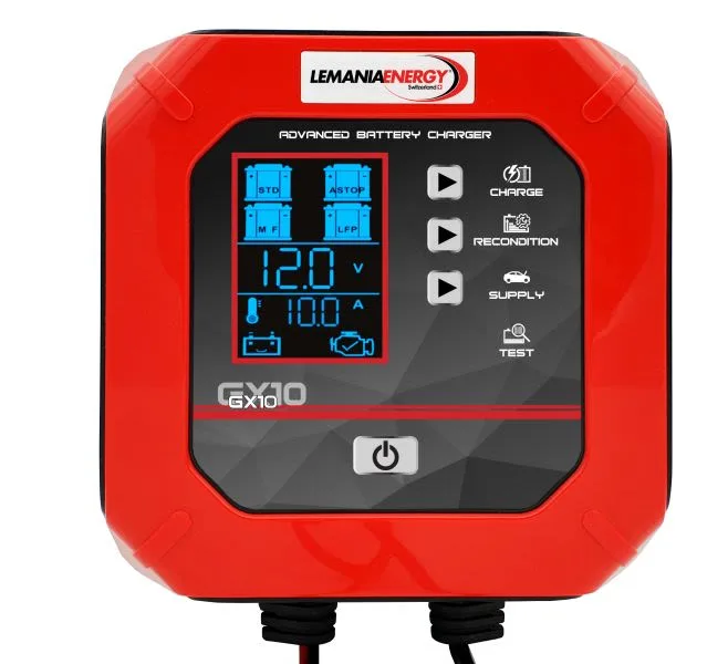 Punjač akumulatora GX10, napon punjenja: 12 V, struja punjenja: 10A, napon