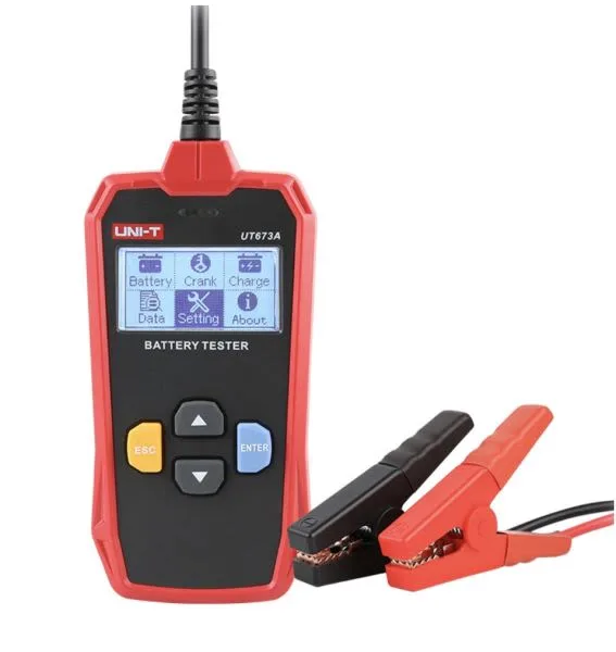 Tester baterija digitlani UNI-T UT673A, 12/24V, 40-2000 EN, vrsta pomoćnog